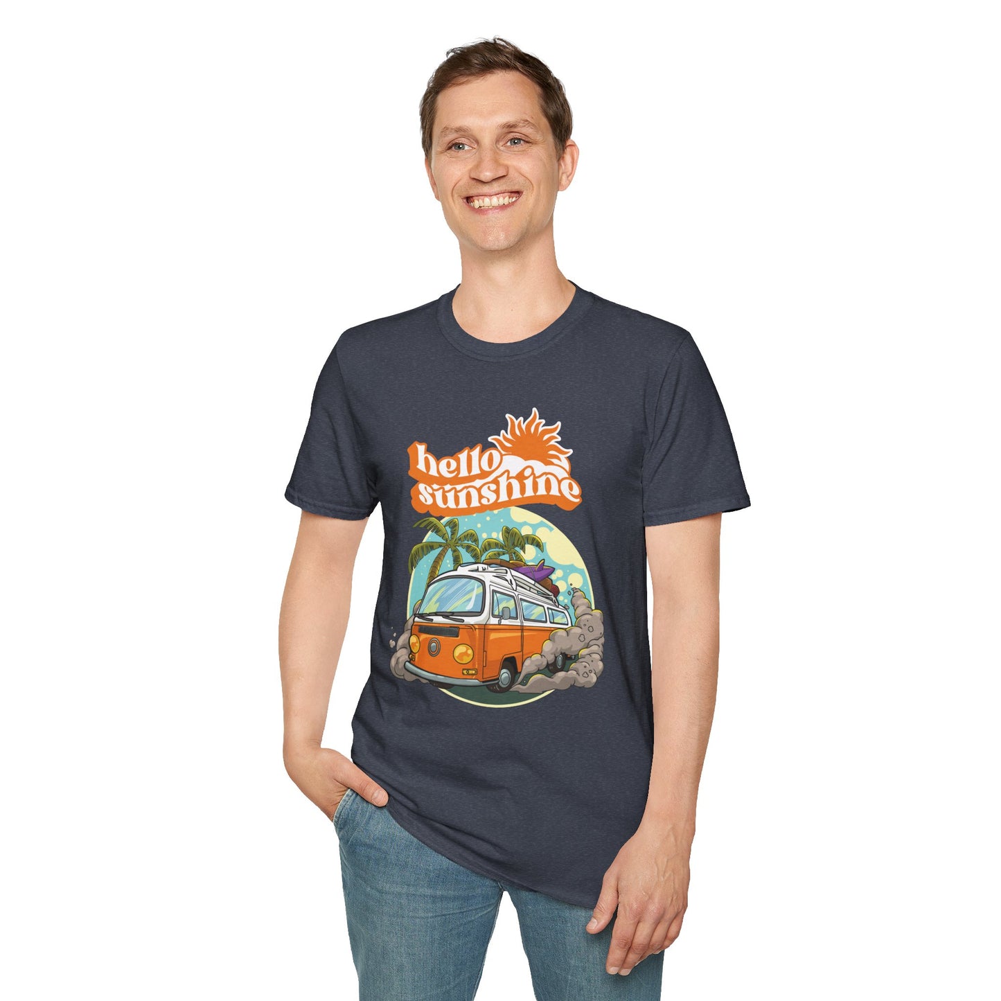 Hello Sunshine Unisex Soft-Style Cotton T-Shirt