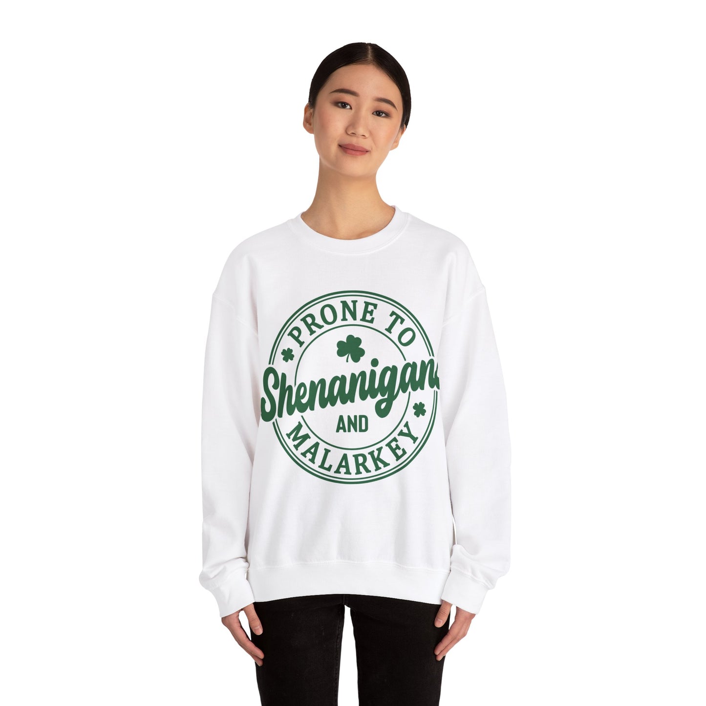 Prone To Shenanigans Unisex Heavy Blend Crewneck Sweatshirt