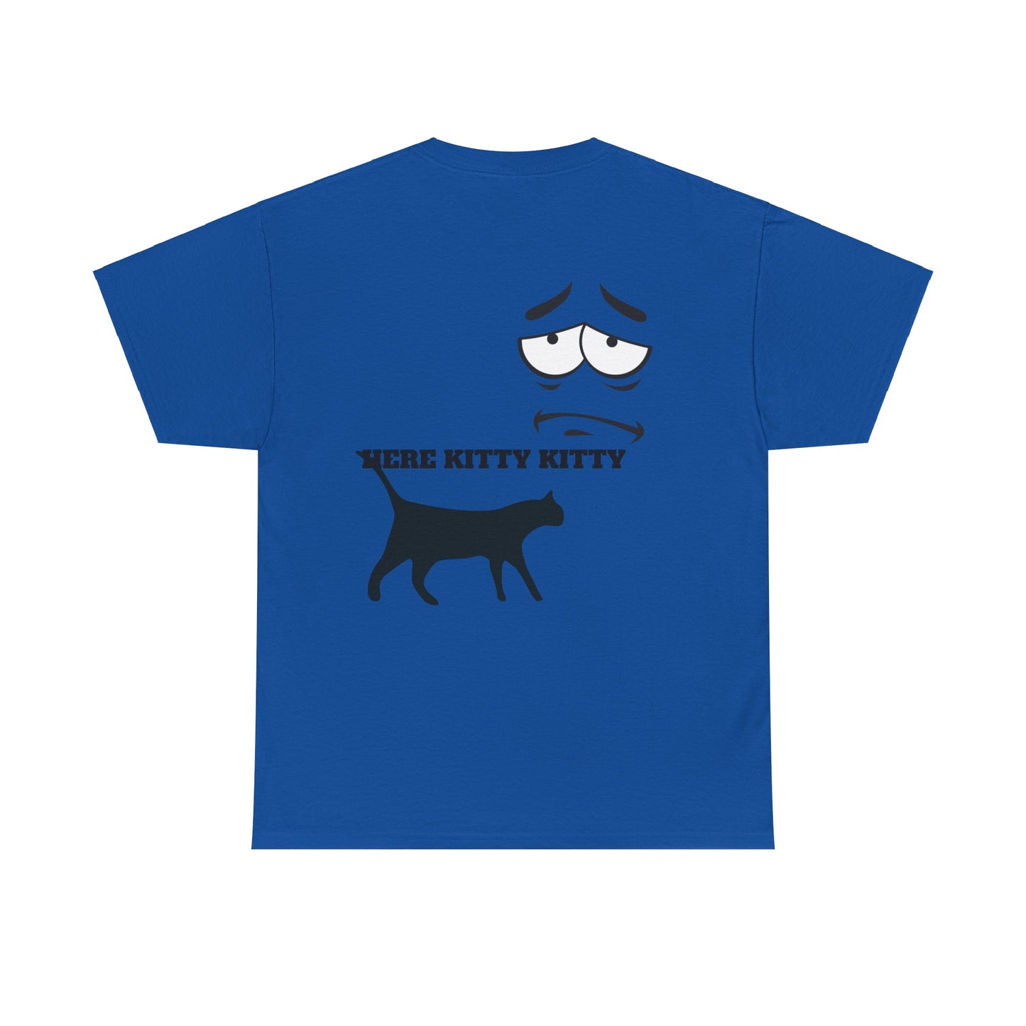 MEOW HERE KITTY KITTY Unisex Heavy Cotton T-Shirt