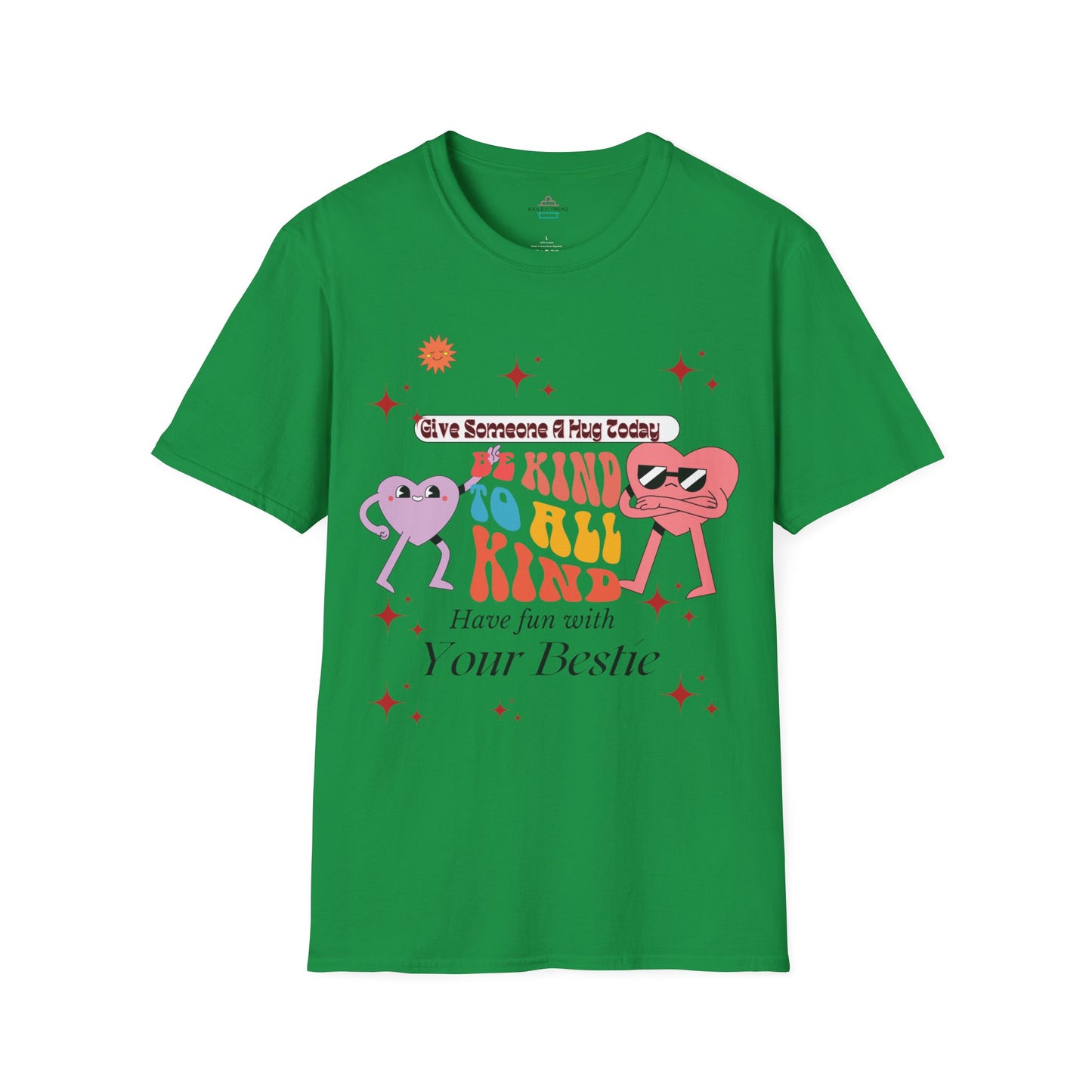 Be Kind" Unisex Soft-Style T-Shirt - Embrace Comfort with a Purpose
