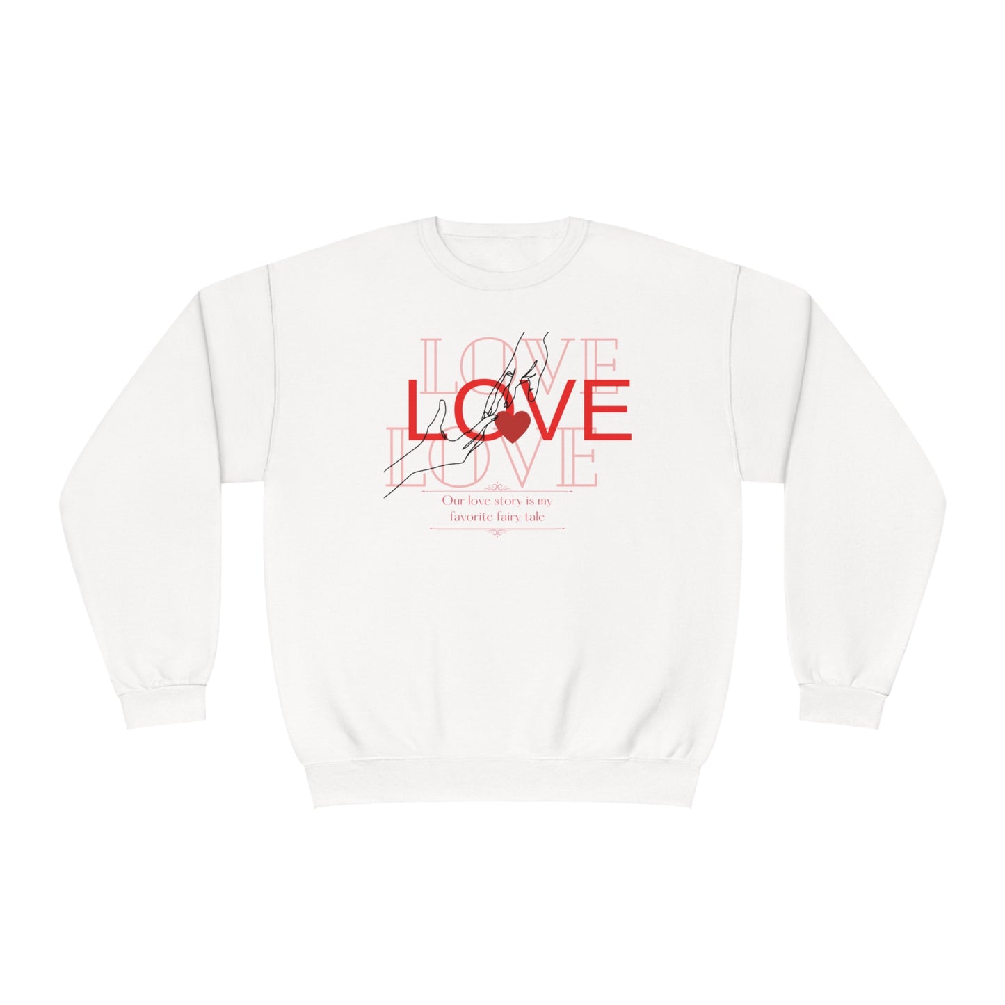 Our Love Story Unisex NuBlend® Crewneck Sweatshirt