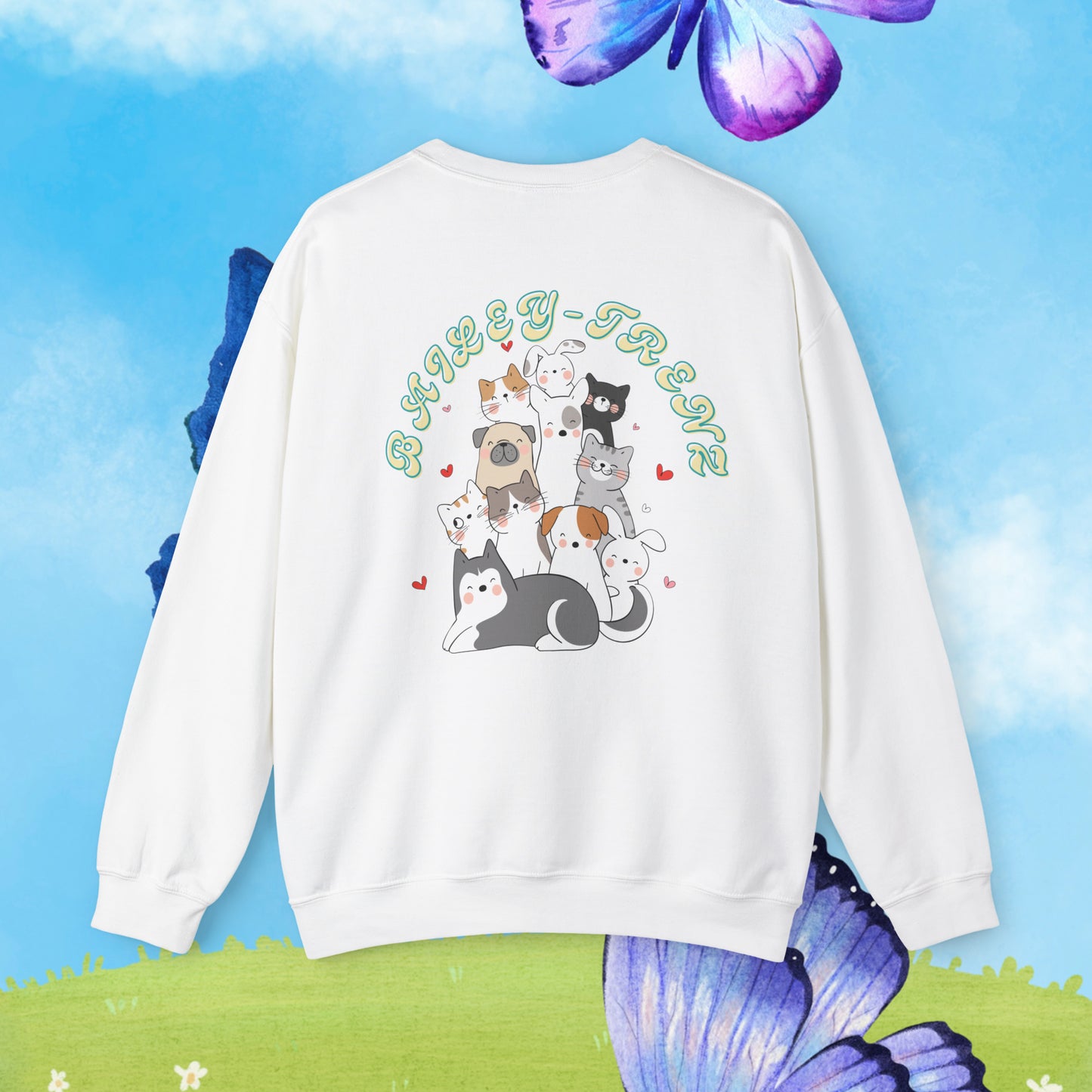 Eat Sleep Work Pet Unisex Crewneck Sweatshirt - Cozy Comfort for Pet Enthusiasts