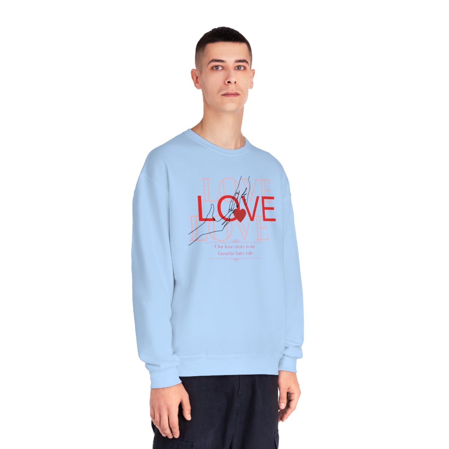 Our Love Story Unisex NuBlend® Crewneck Sweatshirt