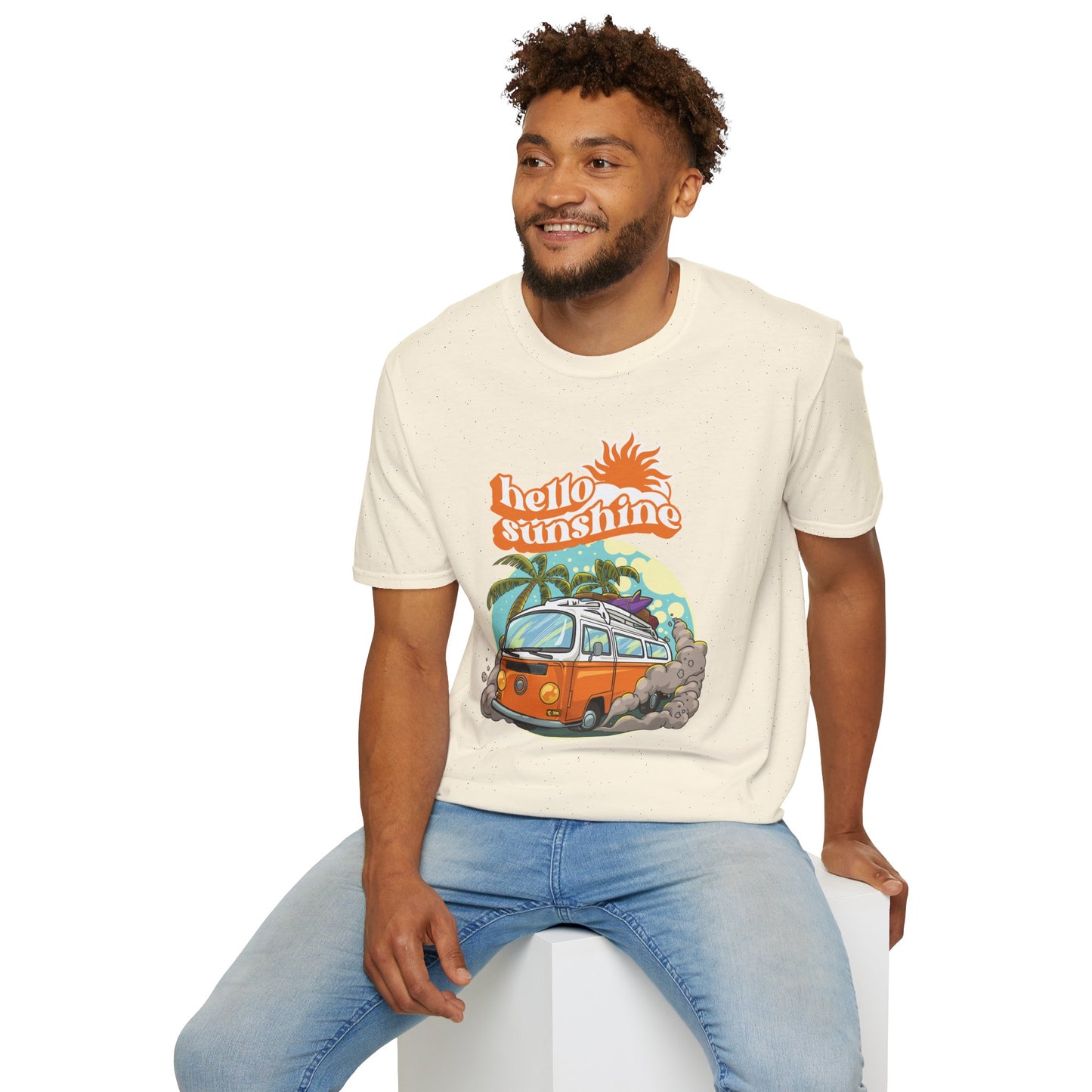 Hello Sunshine Unisex Soft-Style Cotton T-Shirt