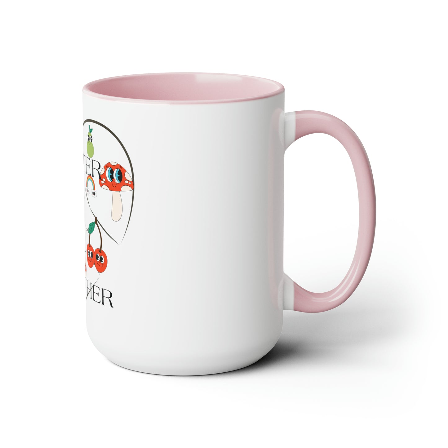 Better Together" Two-Tone Coffee Mugs, 15oz - Elevate Your Sip in Style