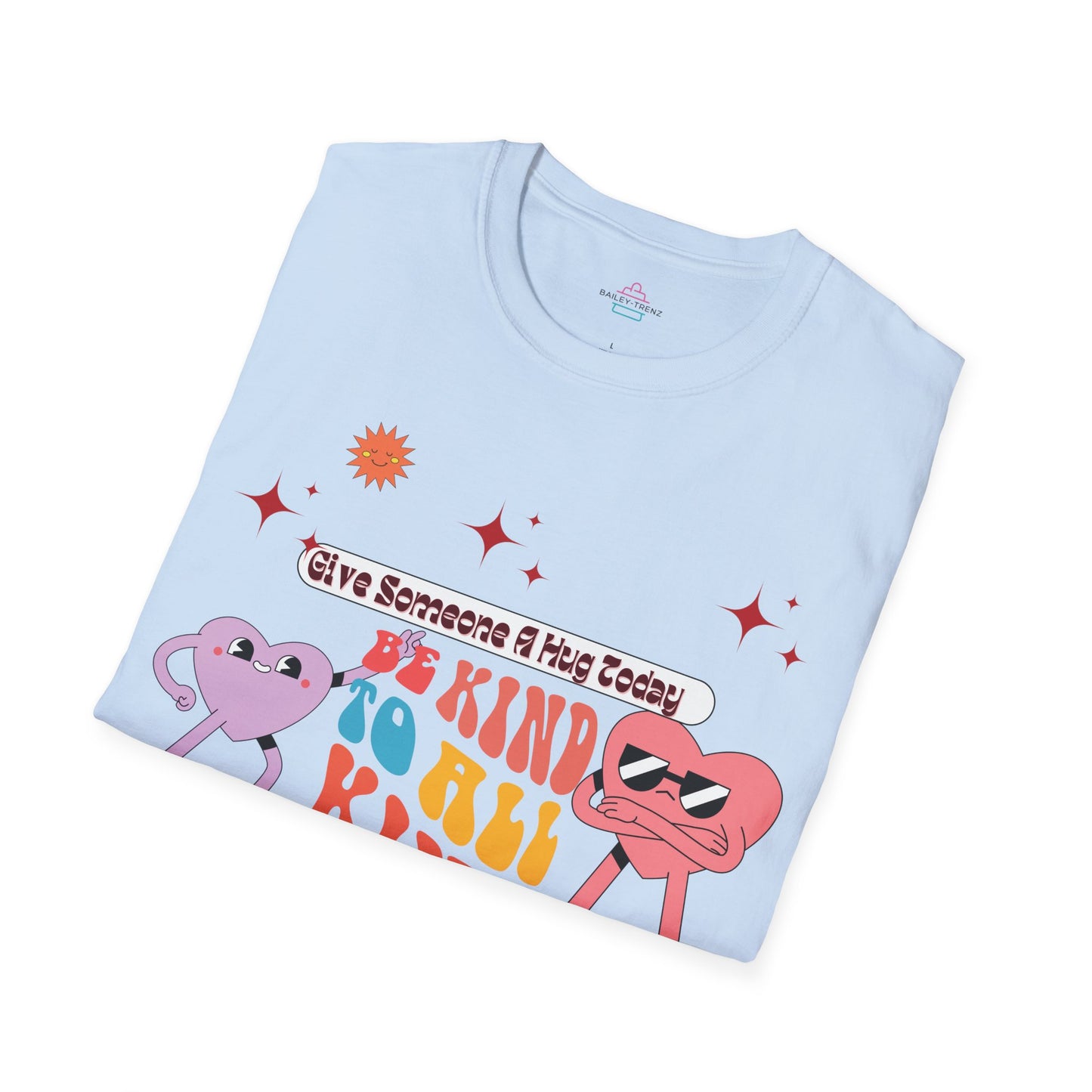 Be Kind" Unisex Soft-Style T-Shirt - Embrace Comfort with a Purpose