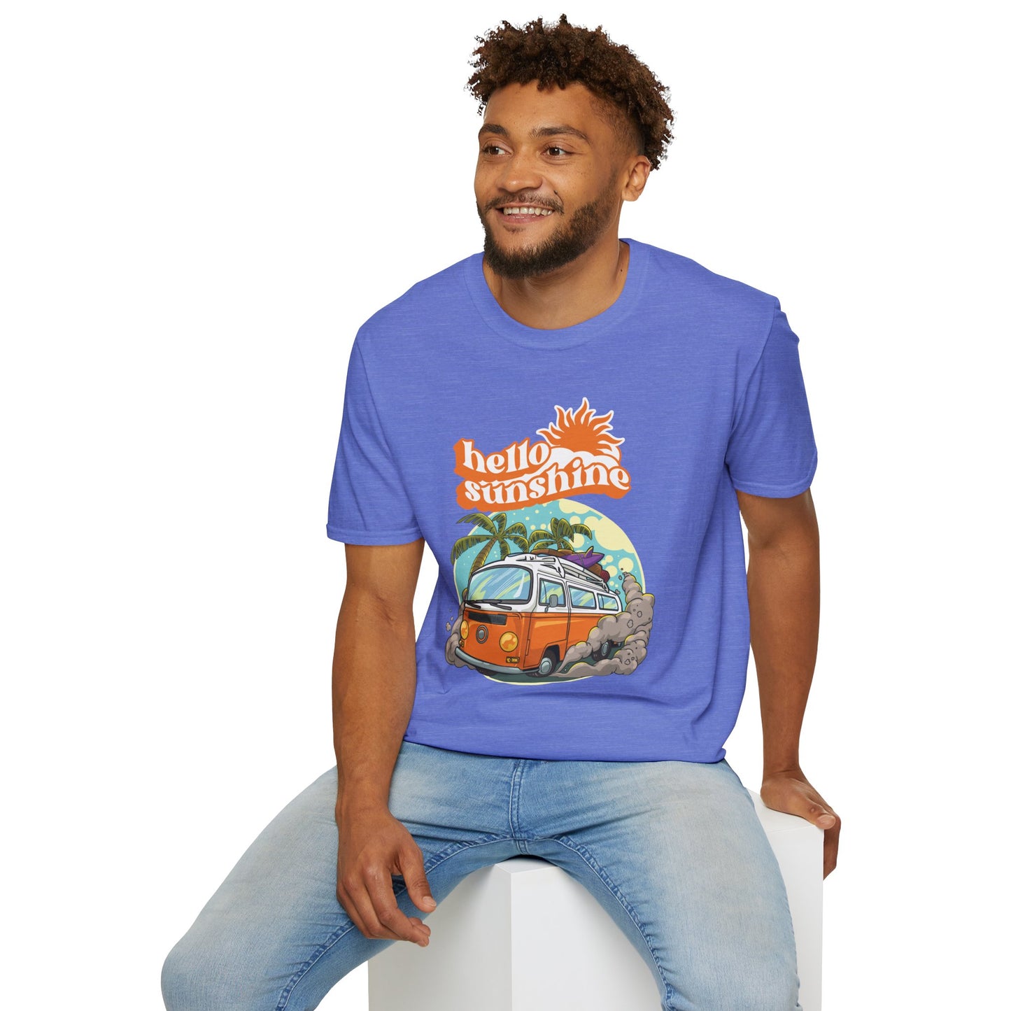 Hello Sunshine Unisex Soft-Style Cotton T-Shirt