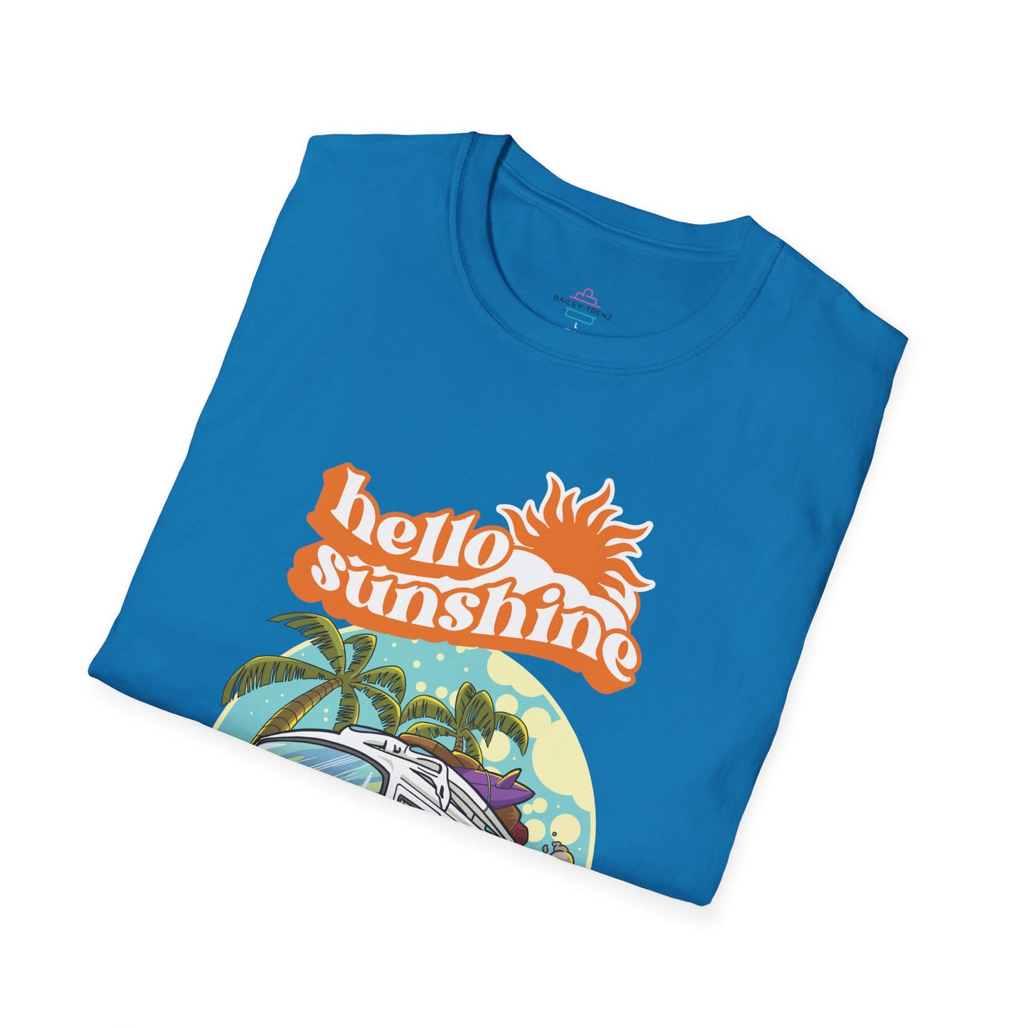Hello Sunshine Unisex Soft-Style Cotton T-Shirt