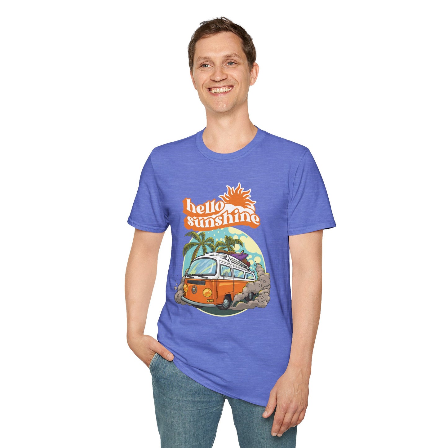 Hello Sunshine Unisex Soft-Style Cotton T-Shirt