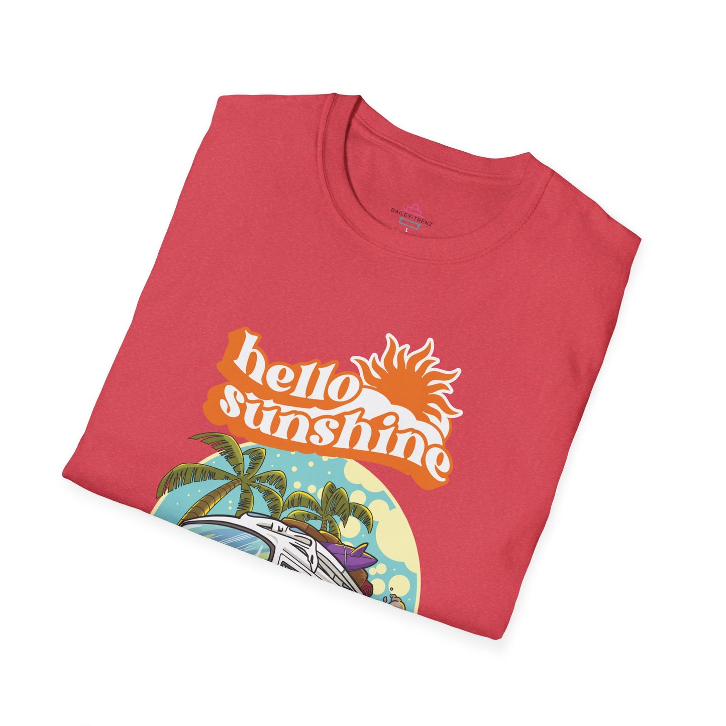 Hello Sunshine Unisex Soft-Style Cotton T-Shirt