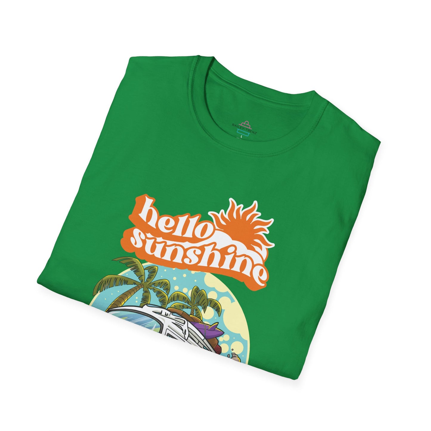 Hello Sunshine Unisex Soft-Style Cotton T-Shirt