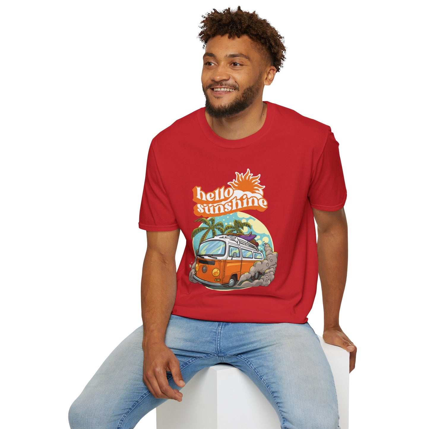Hello Sunshine Unisex Soft-Style Cotton T-Shirt