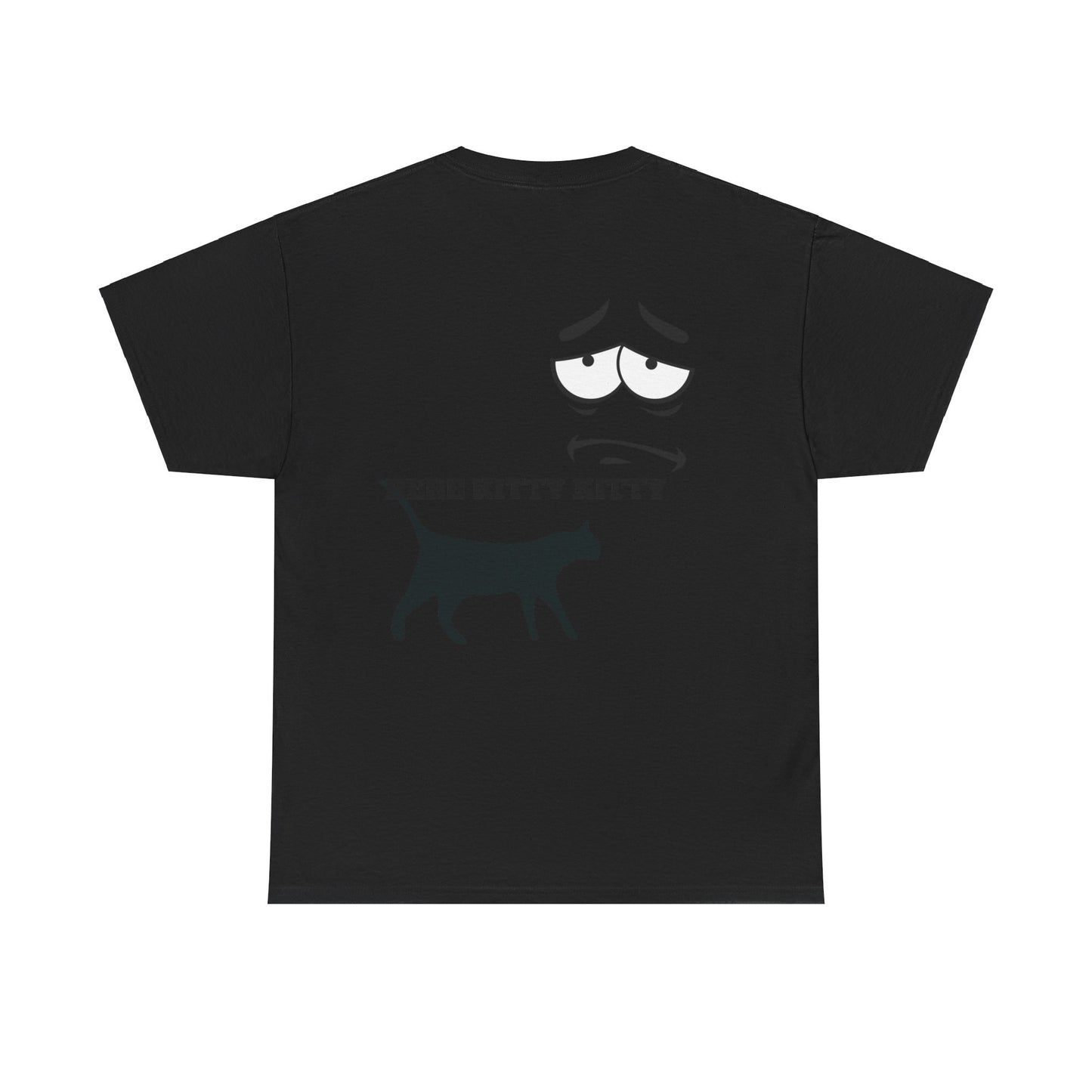 MEOW HERE KITTY KITTY Unisex Heavy Cotton T-Shirt