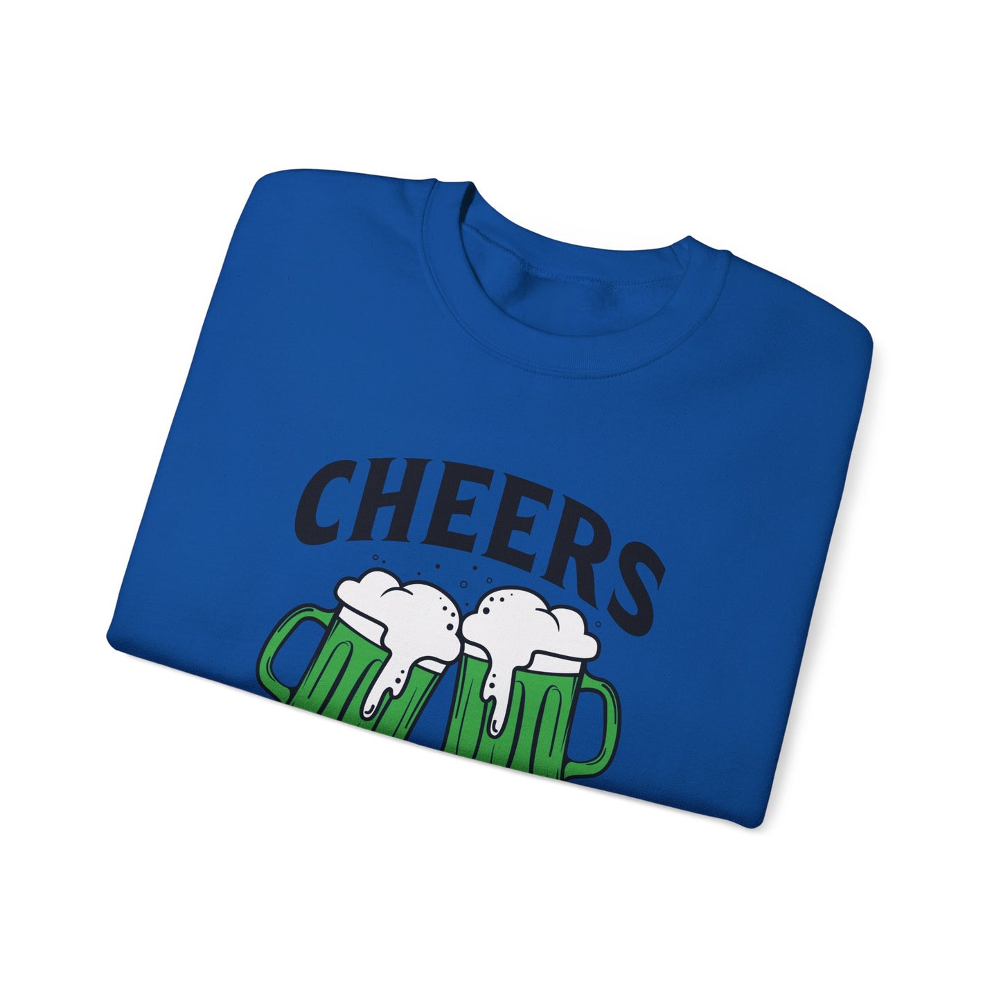 Cozy Comfort: Cheers Fu$kers Unisex Heavy Blend Crewneck Sweatshirt