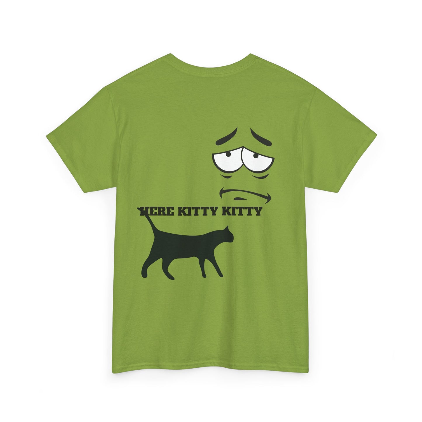 MEOW HERE KITTY KITTY Unisex Heavy Cotton T-Shirt