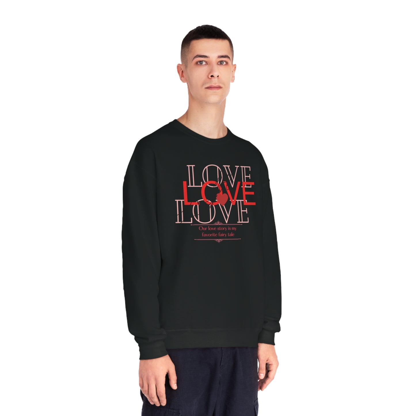 Our Love Story Unisex NuBlend® Crewneck Sweatshirt