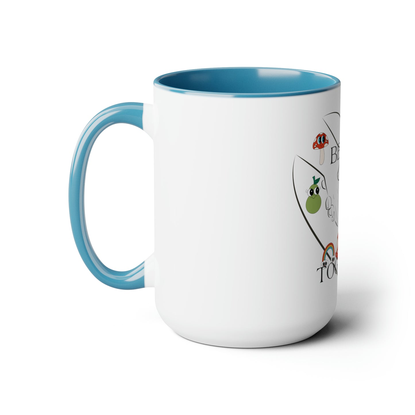 Better Together" Two-Tone Coffee Mugs, 15oz - Elevate Your Sip in Style