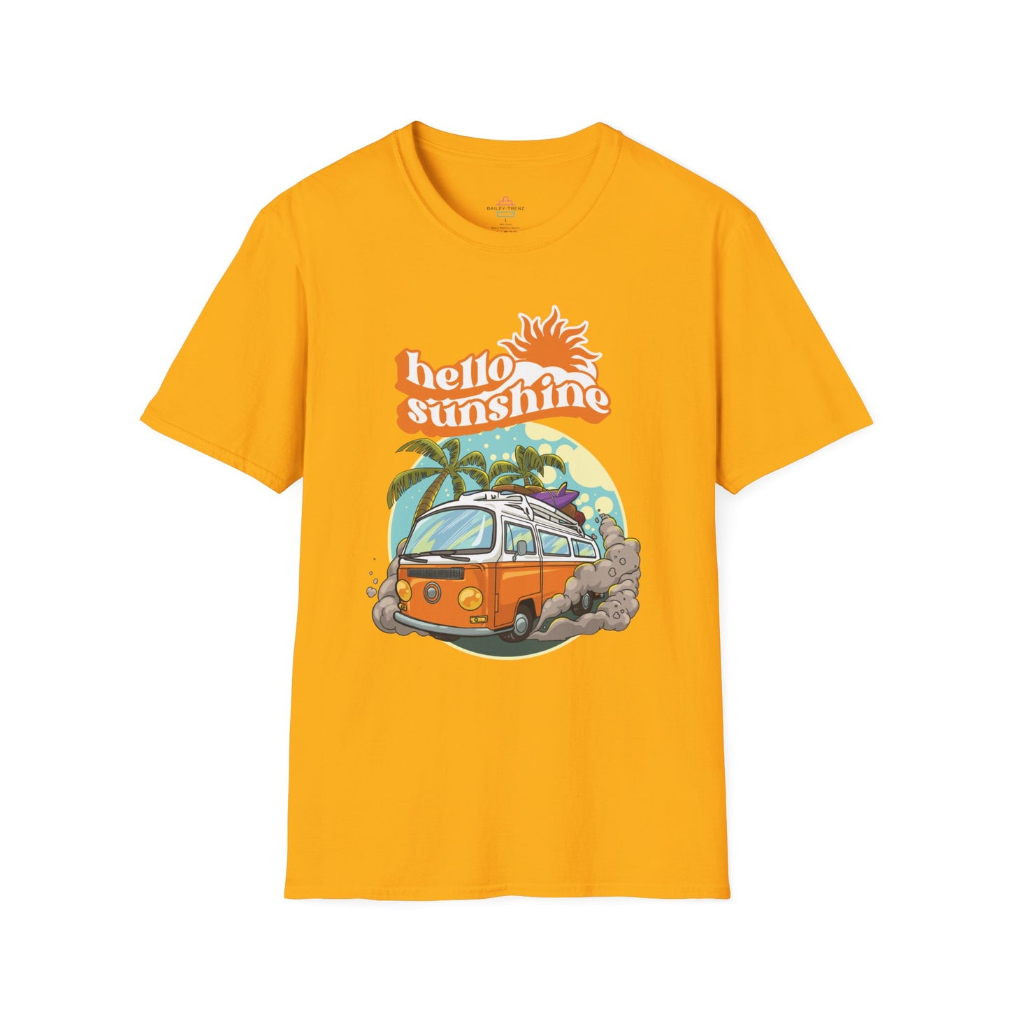 Hello Sunshine Unisex Soft-Style Cotton T-Shirt