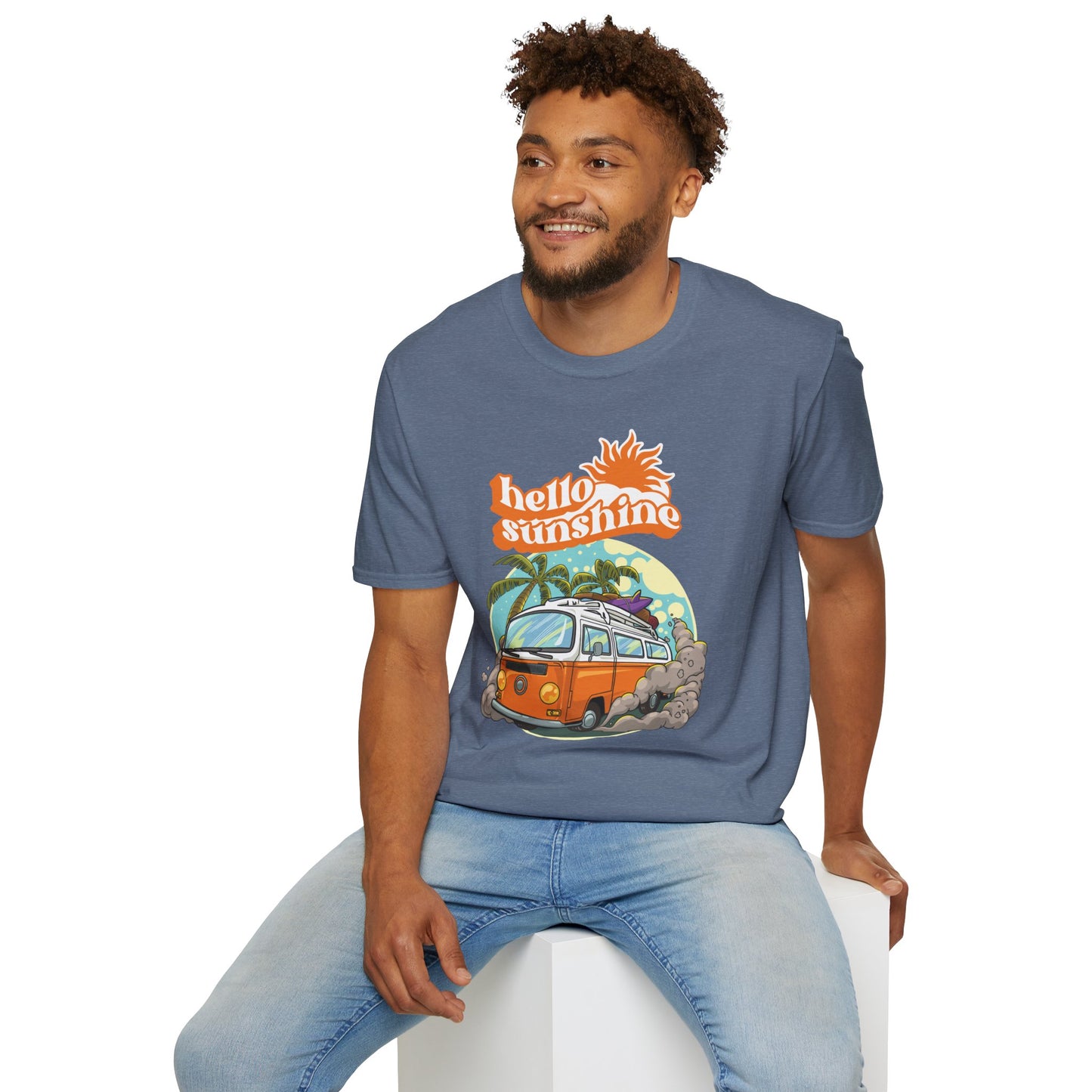 Hello Sunshine Unisex Soft-Style Cotton T-Shirt