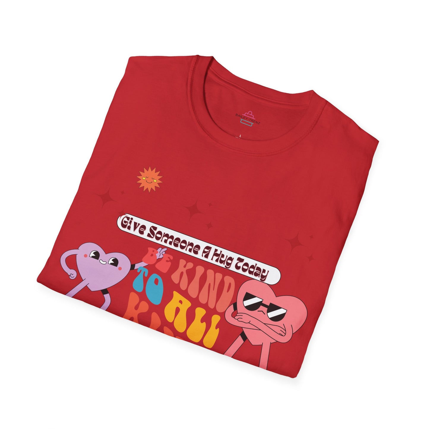 Be Kind" Unisex Soft-Style T-Shirt - Embrace Comfort with a Purpose