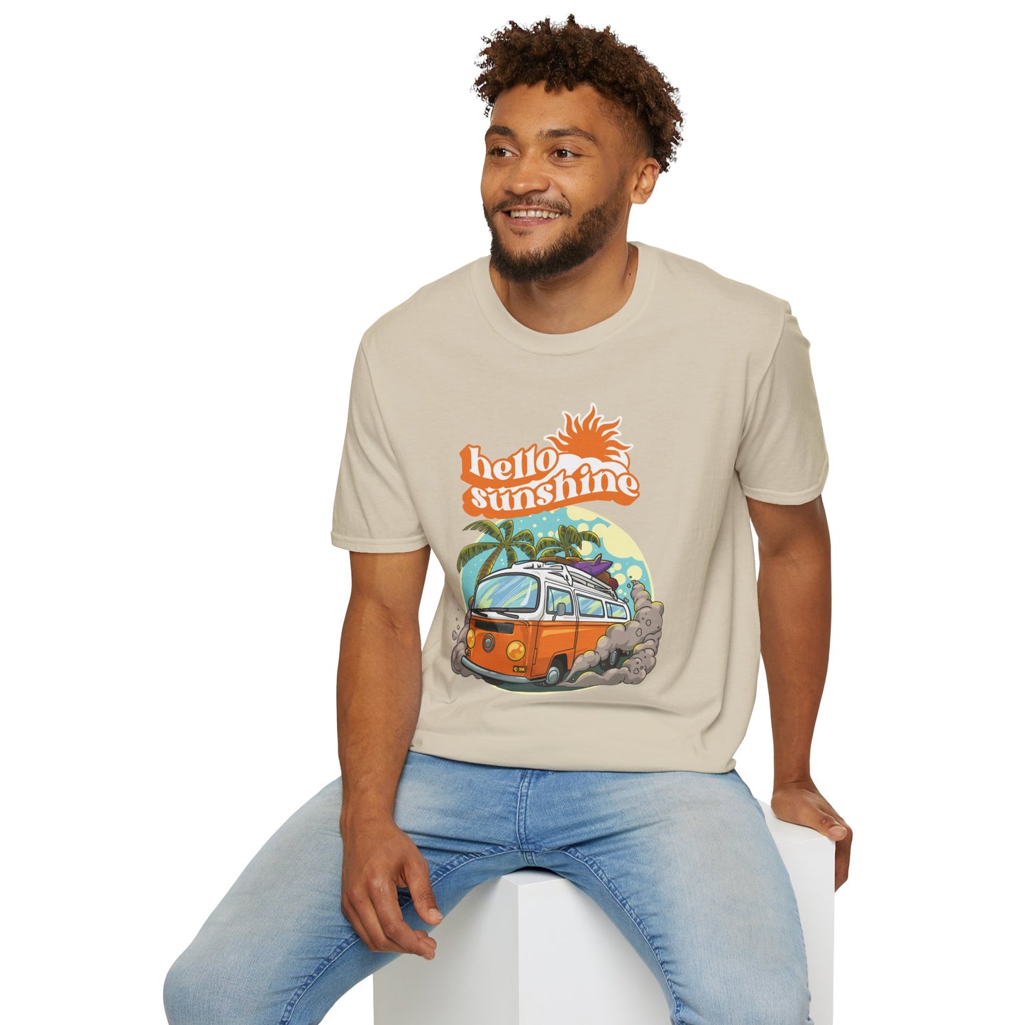 Hello Sunshine Unisex Soft-Style Cotton T-Shirt