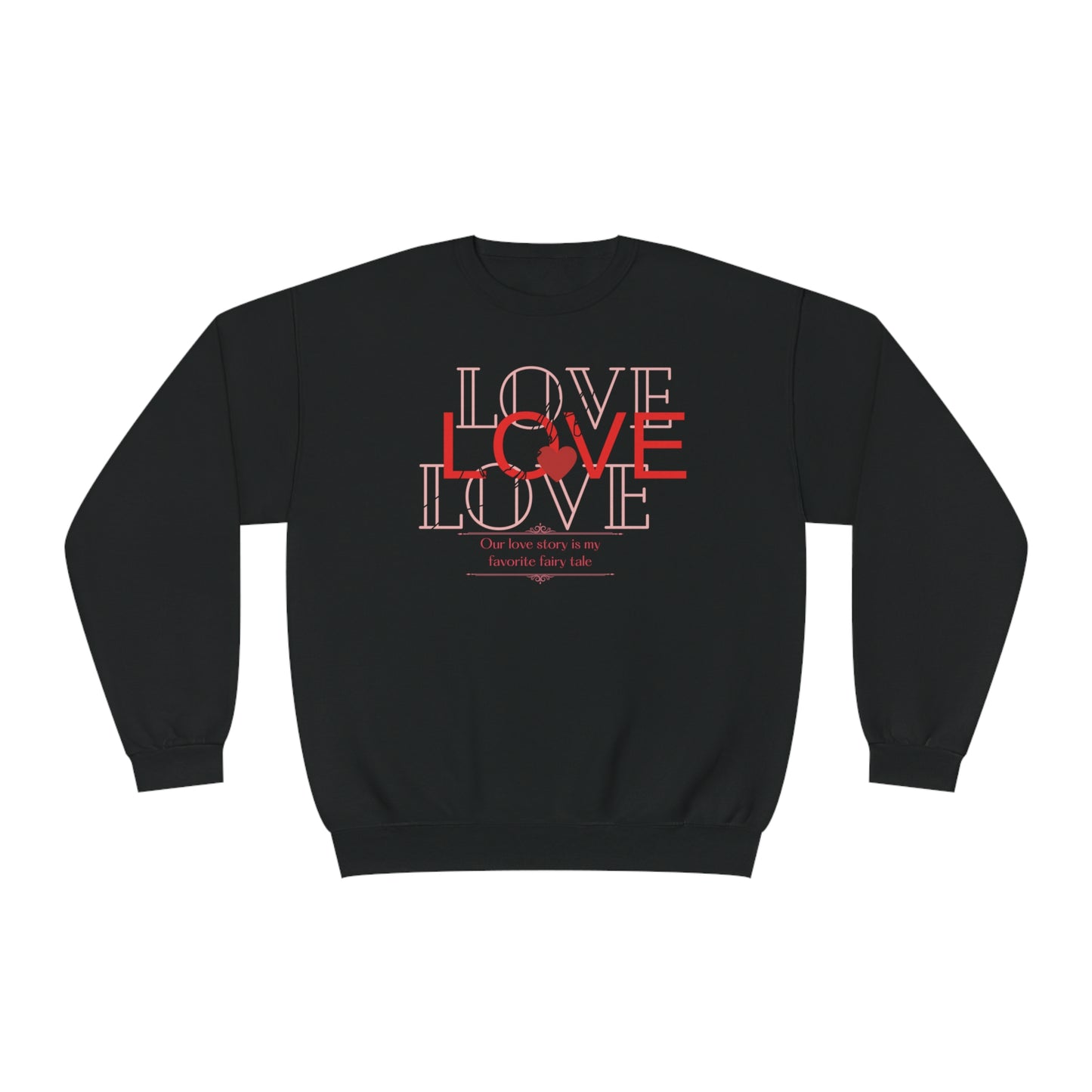 Our Love Story Unisex NuBlend® Crewneck Sweatshirt