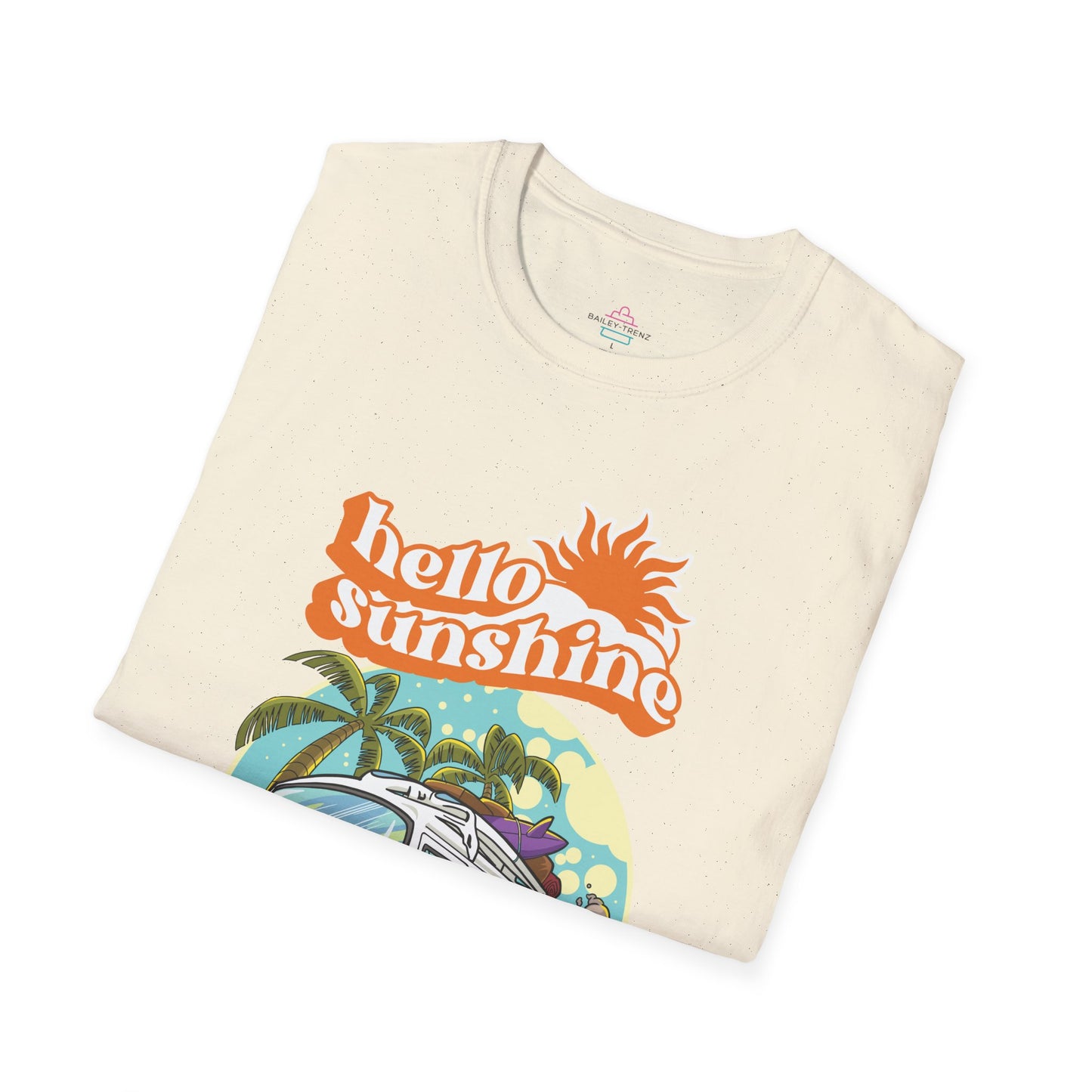 Hello Sunshine Unisex Soft-Style Cotton T-Shirt