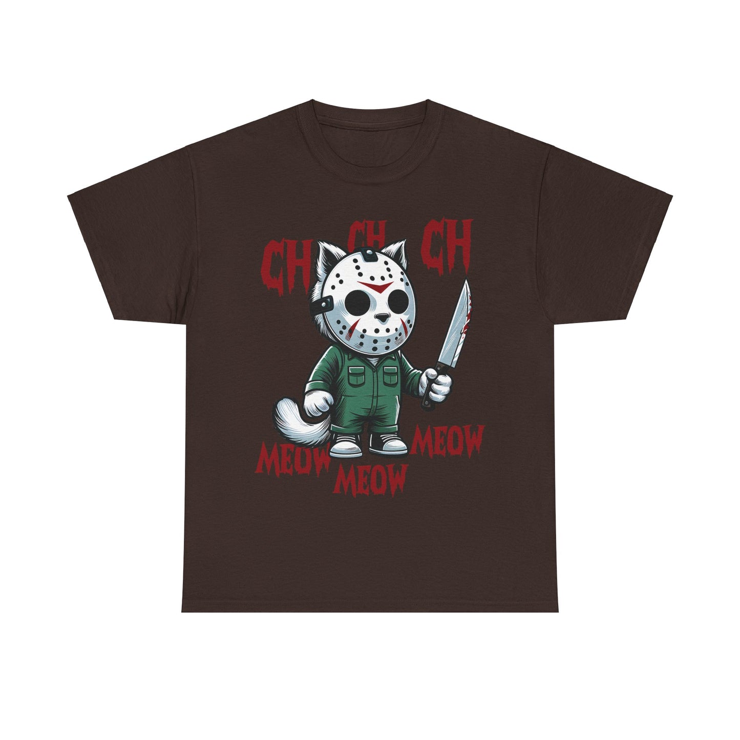 MEOW HERE KITTY KITTY Unisex Heavy Cotton T-Shirt