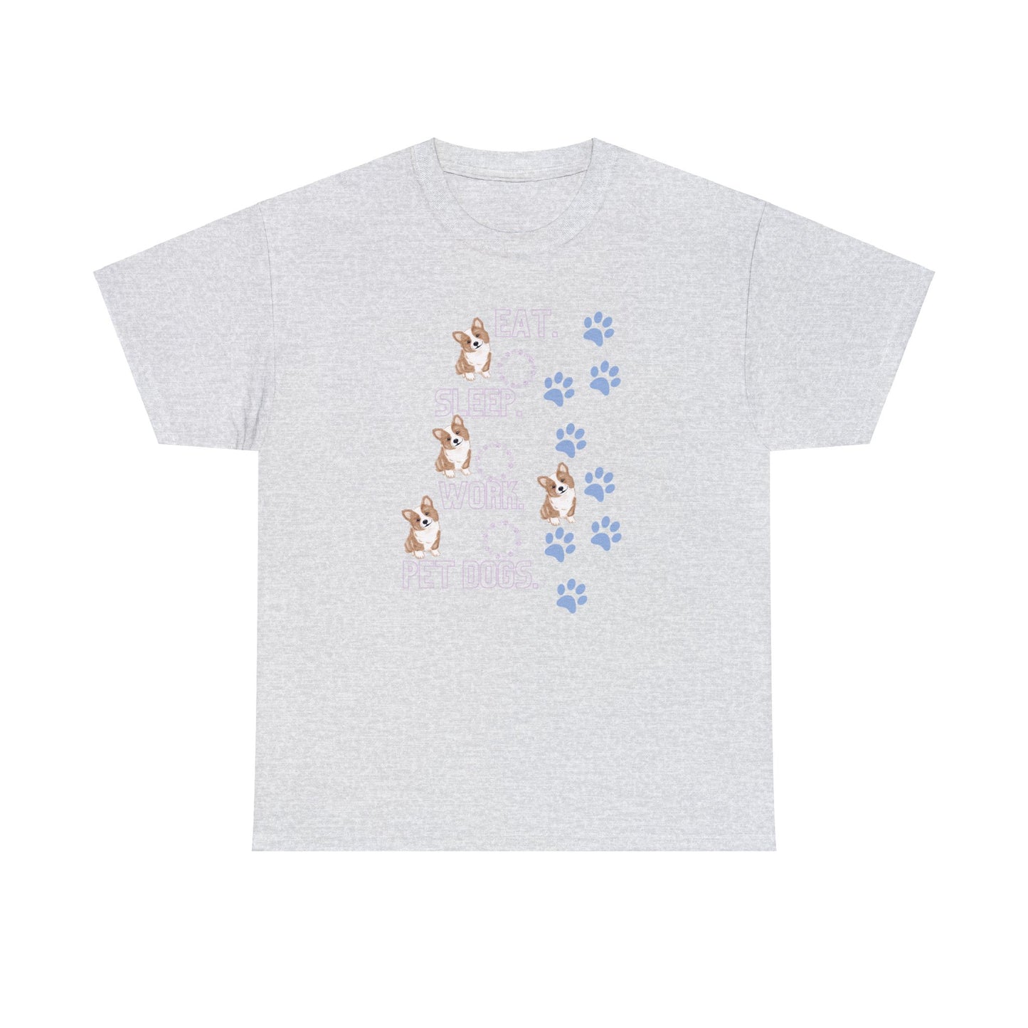 Eat Sleep Work Unisex Heavy Cotton Tee - Your Wardrobe Essential