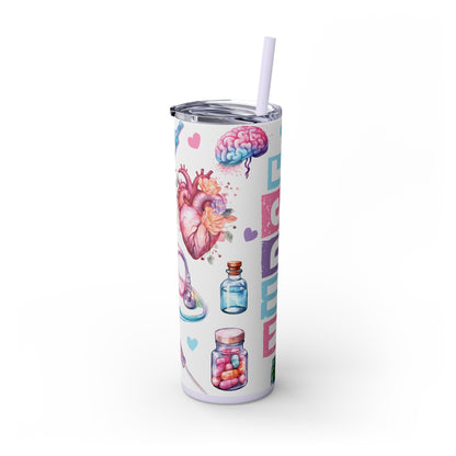 Nurse Tumbler - Personalized Skinny Tumbler for Healthcare Heroes