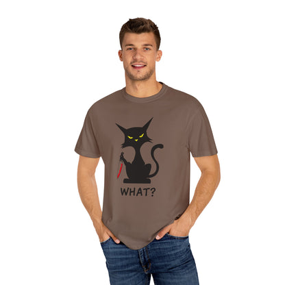 What, Meow Comfort Colors 1717 Customizable Garment-Dyed T-Shirt T-shirt