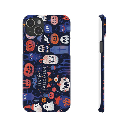 Bring the spooky spirit of Halloween to your fingertips with the Happy Halloween iPhone Case.