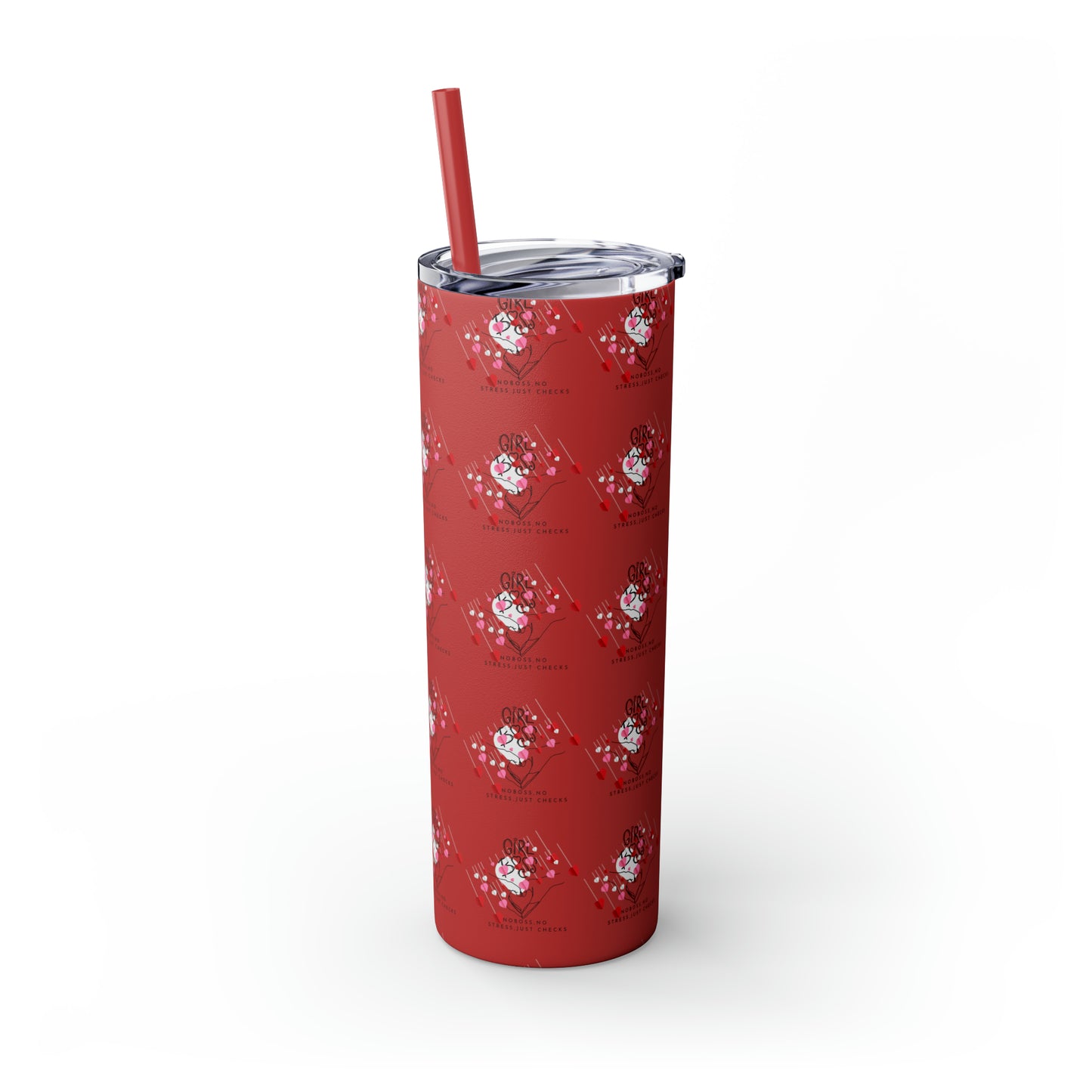 Skinny Girl Boss HOT & COLD Cup/Tumbler with Straw, 20oz