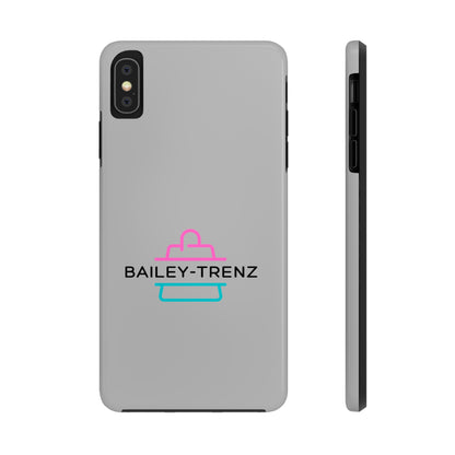 Tough Gray BAILEY-TRENZ iPhone X-15 Cases