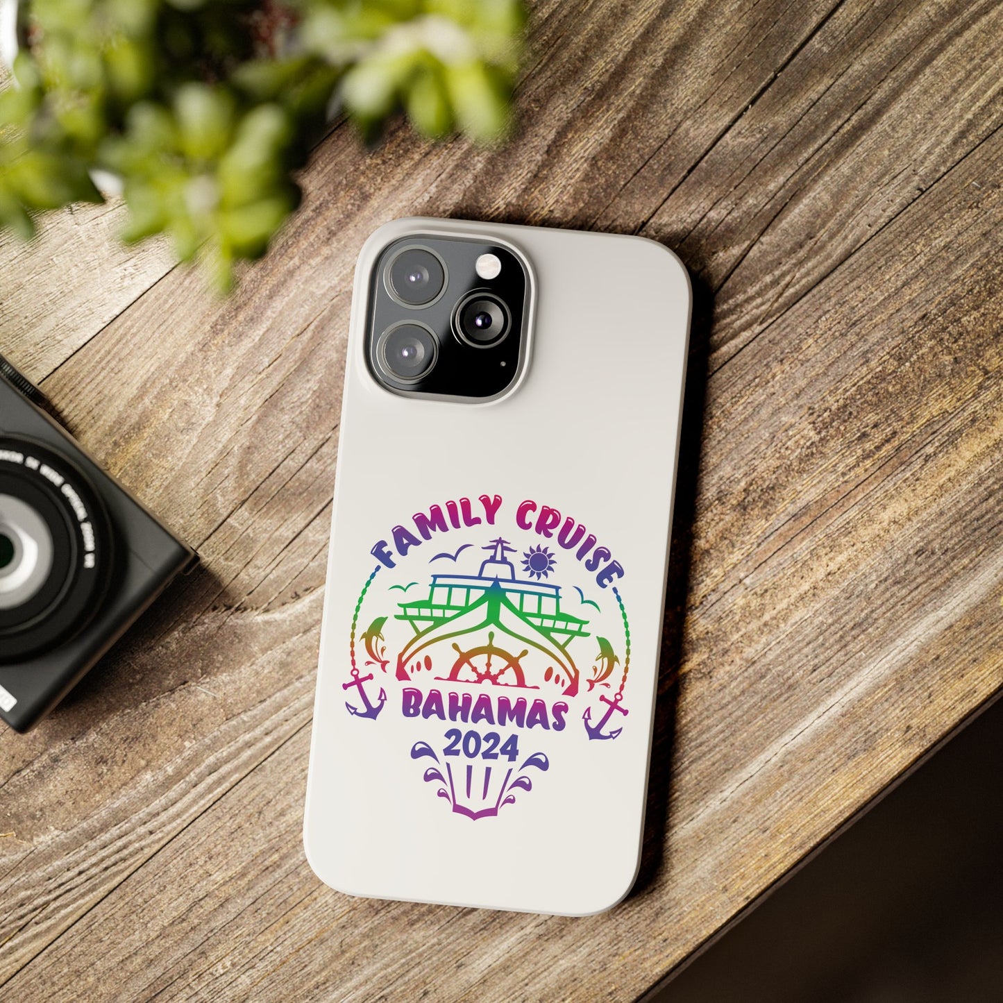 Family Cruise Bahamas iPhone Case With High Detail Design