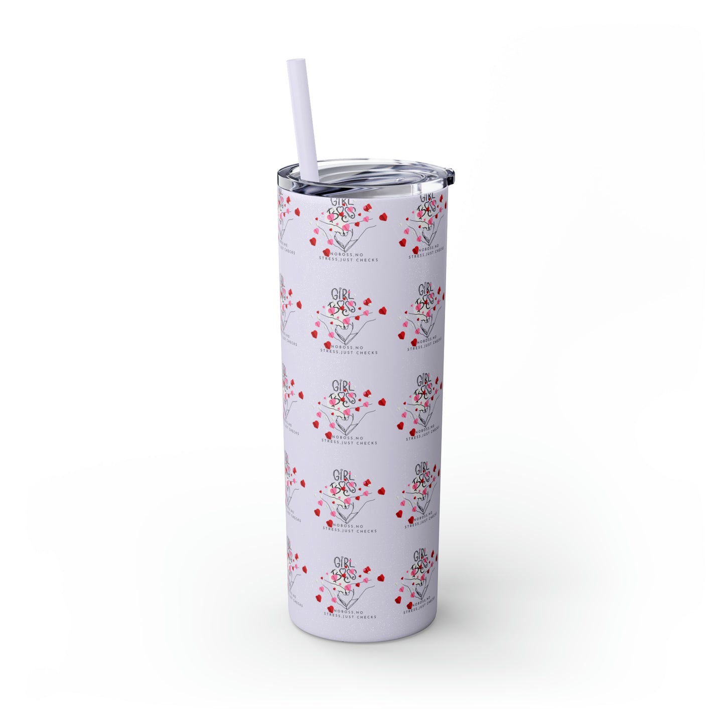 Skinny Girl Boss HOT & COLD Cup/Tumbler with Straw, 20oz