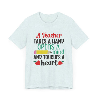 Inspirational Teacher Jersey Quote T-Shirt