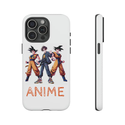 Tough Anime Goku iPhone Premium Protective Phone Cases for Apple, Samsung, and Google Devices