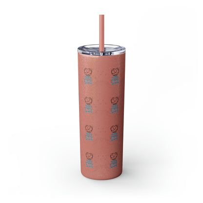 Believe In You Hot/Cold Skinny Tumbler with Straw, 20oz