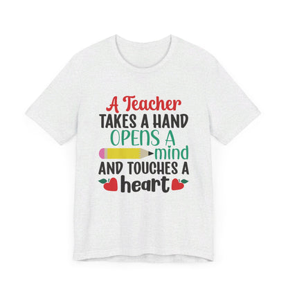 Inspirational Teacher Jersey Quote T-Shirt