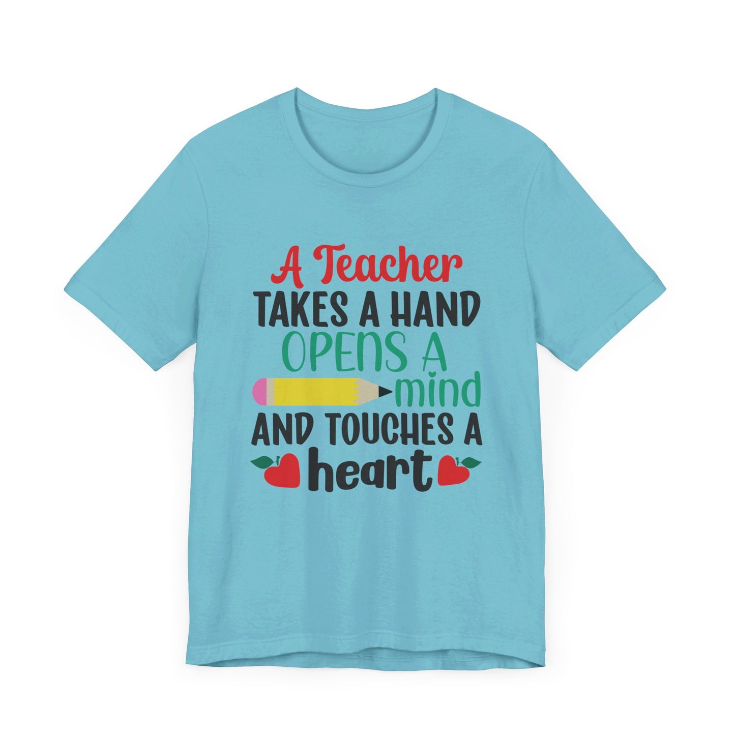 Inspirational Teacher Jersey Quote T-Shirt