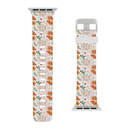 Girls Support Girls" Apple Watch Band - Empower Your Wrist in Style
