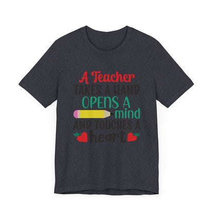 Inspirational Teacher Jersey Quote T-Shirt