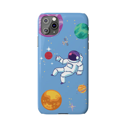 Astronaut Slim iPhone Cases - Stylish Protection for iPhone 11, 12, 13, 14, 15