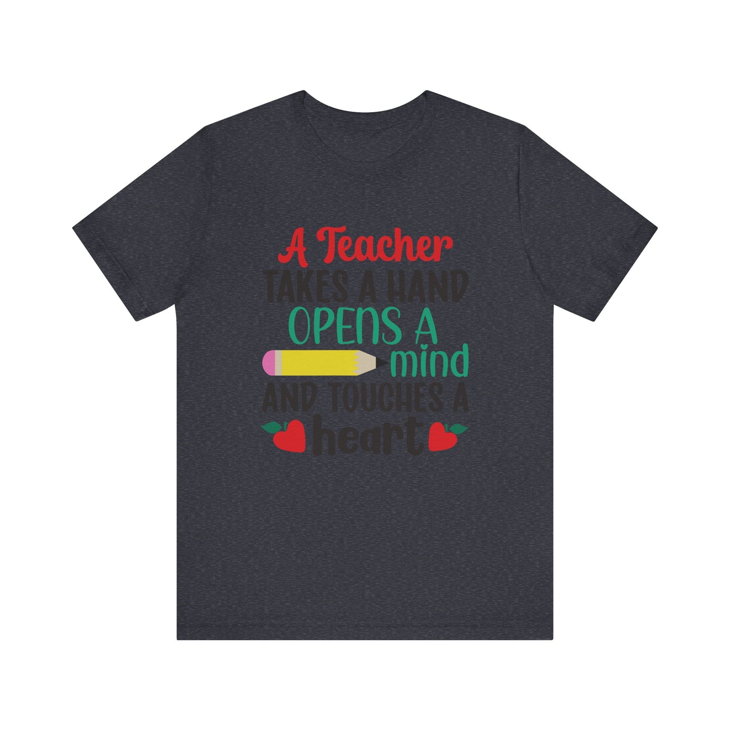 Inspirational Teacher Jersey Quote T-Shirt