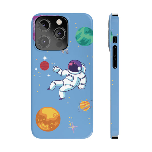 Astronaut Slim iPhone Cases - Stylish Protection for iPhone 11, 12, 13, 14, 15