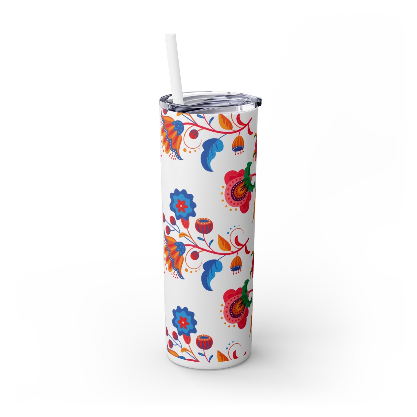 Skinny Tumbler with Straw, 20oz