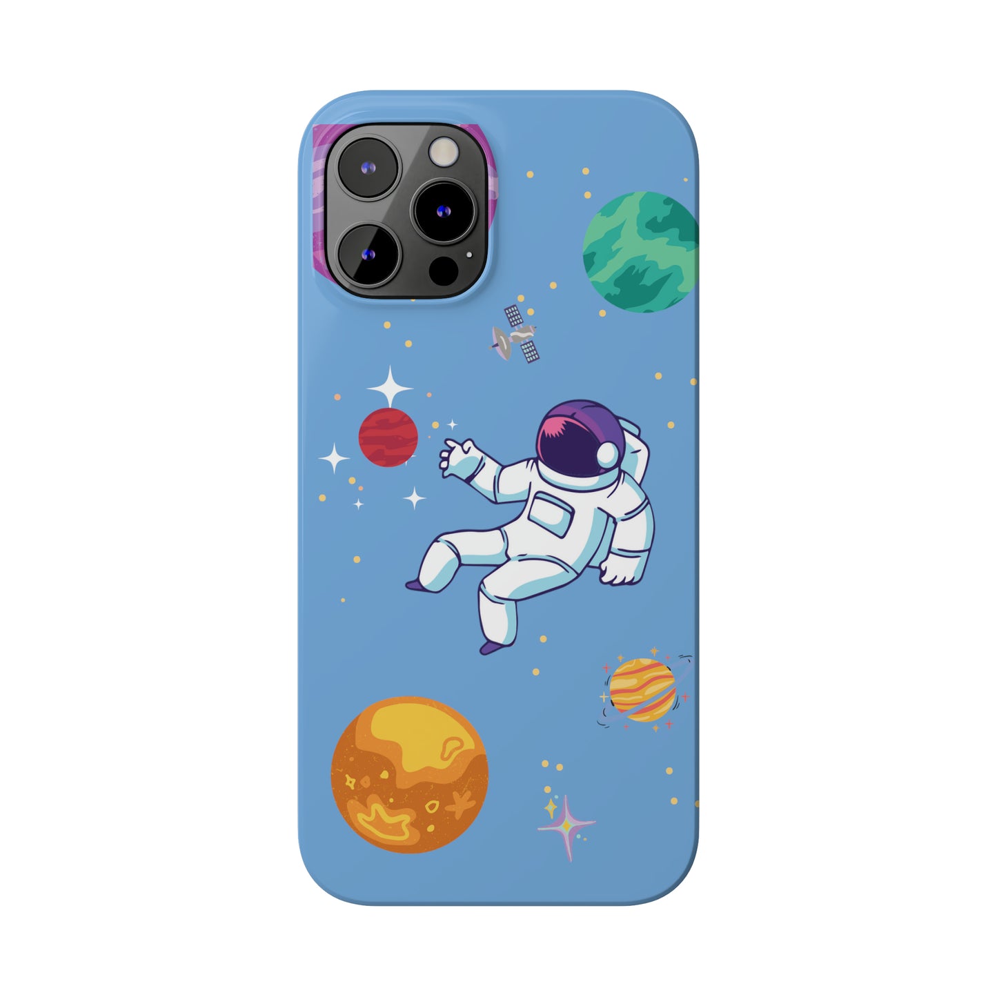 Astronaut Slim iPhone Cases - Stylish Protection for iPhone 11, 12, 13, 14, 15