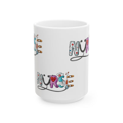 Nurse Ceramic Coffee Mug - Personalize Your Perfect Cuppa