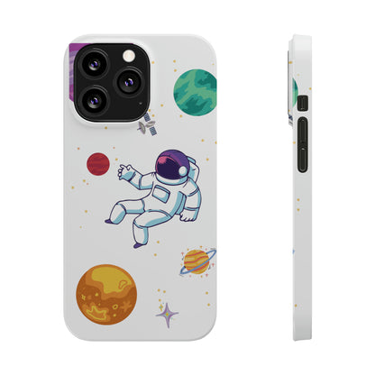 Astronaut Slim iPhone Cases - Elevate Your Device with Cosmic Style